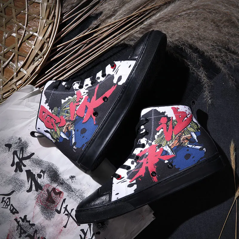 IDX Kongfu wuxia chinese culture fashion original comfortable graffiti work shoes woman
IDX Kongfu wuxia chinese culture fashion original comfortable graffiti work shoes woman