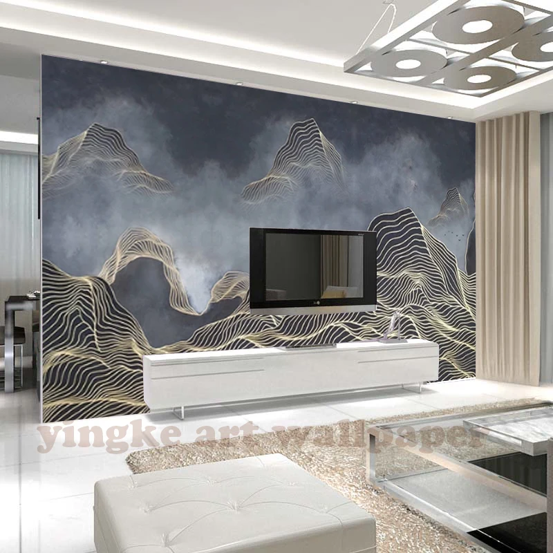 papel de parede Custom wallpaper New Chinese style abstract ink landscape wall decorative wall painting papier pein
papel de parede Custom wallpaper New Chinese style abstract ink landscape wall decorative wall painting papier pein