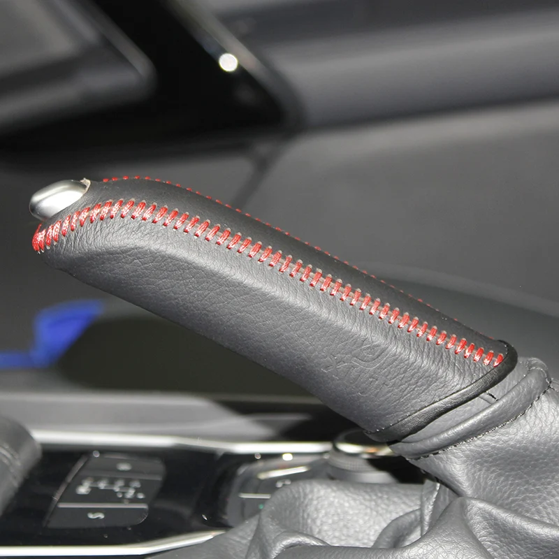 Genuine Leather Handbrake Grips for Peugeot 508 Natural leather cover on the handbrake car accessories interior
Genuine Leather Handbrake Grips for Peugeot 508 Natural leather cover on the handbrake car accessories interior
