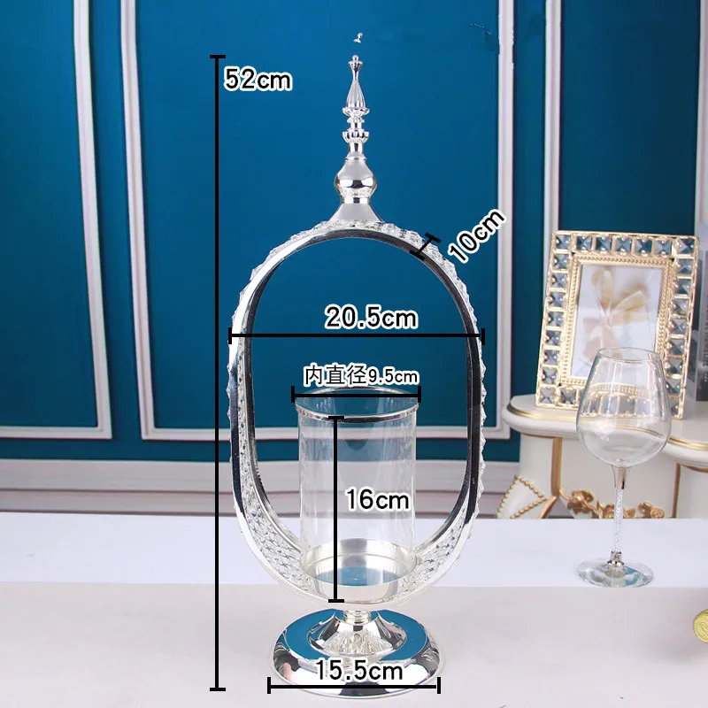 High end Crystal Candle Holders Metal Candlestick Wedding Party Candle Stand Table Centerpieces Home Holiday Decor Candelabras
High end Crystal Candle Holders Metal Candlestick Wedding Party Candle Stand Table Centerpieces Home Holiday Decor Candelabras