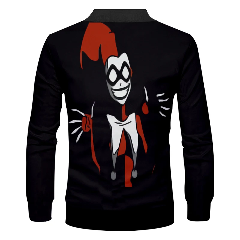UJWI Zip Coat Spring Man New Long Sleeve Tops 3D Printed Clown Streetwear Plus Size 6XL Clothes Men's Autumn Zipper Jacket
UJWI Zip Coat Spring Man New Long Sleeve Tops 3D Printed Clown Streetwear Plus Size 6XL Clothes Men's Autumn Zipper Jacket