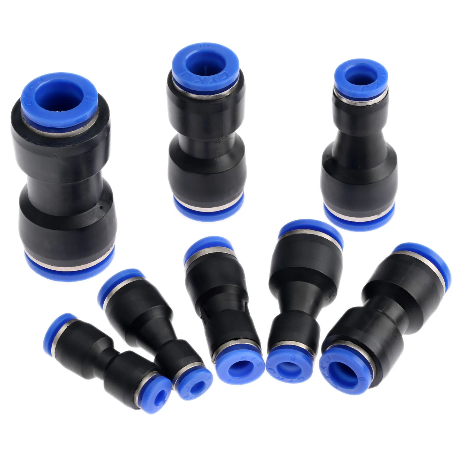 5Pcs Plastic Pneumatic Fittings Push In Straight Reducer Connectors For Air Vacuum Water Hose Plastic Pneumatic Parts
5Pcs Plastic Pneumatic Fittings Push In Straight Reducer Connectors For Air Vacuum Water Hose Plastic Pneumatic Parts
