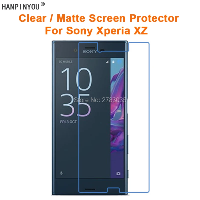 

Для Sony Xperia XZ/Dual 5,2 "прозрачная глянцевая/Антибликовая матовая защитная пленка для экрана (не закаленное стекло)