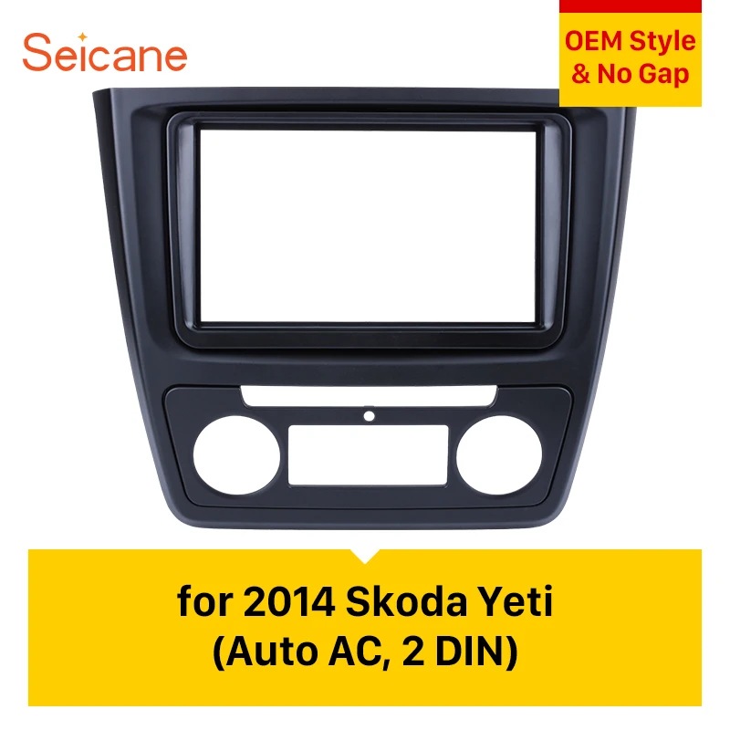 Автомобильный радиоприемник Seicane 2DIN с рамой для 2014 Skoda Yeti с автомобильным стереоприемником и установочным комплектом
Автомобильный радиоприемник Seicane 2DIN с рамой для 2014 Skoda Yeti с автомобильным стереоприемником и установочным комплектом