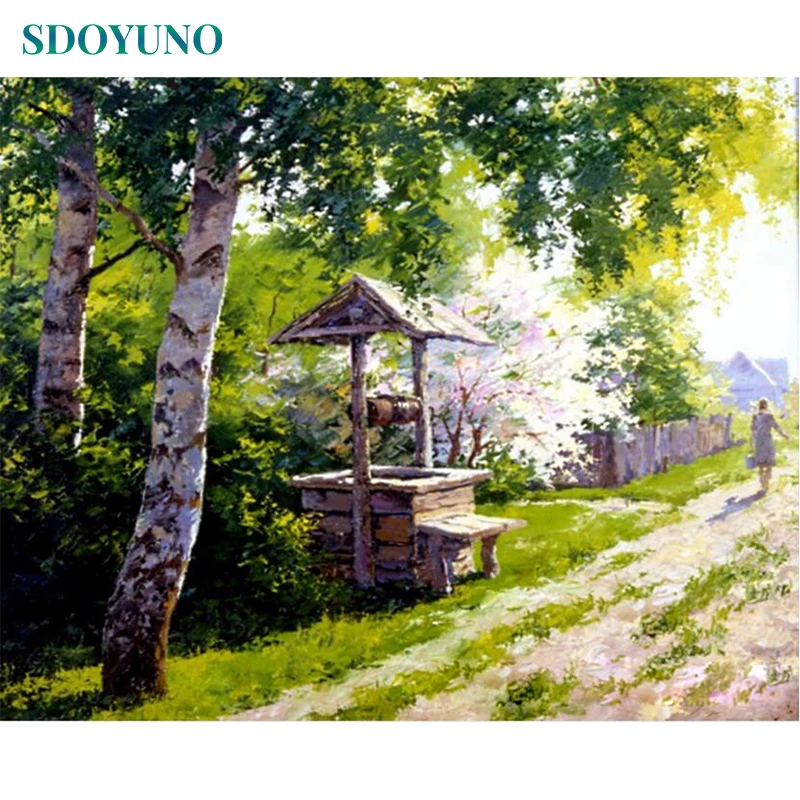 SDOYUNO Frame Field Landscape DIY Painting By Numbers Acrylic Paint On Canvas Home Wall Art Picture For Home Decor 40x50cm Art
SDOYUNO Frame Field Landscape DIY Painting By Numbers Acrylic Paint On Canvas Home Wall Art Picture For Home Decor 40x50cm Art