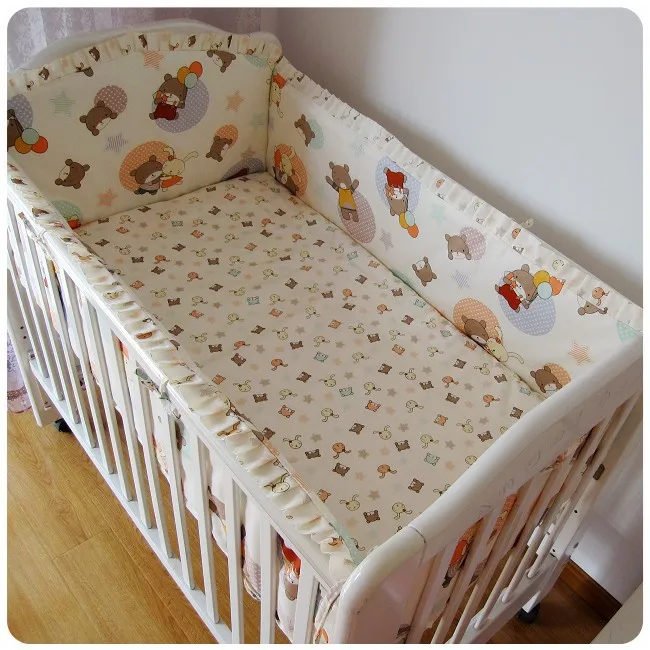 Promotion! 6PCS cribs for baby bedding kit bed around (bumper+sheet+pillow cover)
Promotion! 6PCS cribs for baby bedding kit bed around (bumper+sheet+pillow cover)