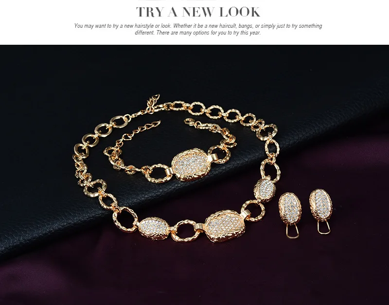 FARLENA Jewelry Hollow Gold Color Chain Necklace Earring Bracelet and Rings Set for Women African Beads Jewelry sets
FARLENA Jewelry Hollow Gold Color Chain Necklace Earring Bracelet and Rings Set for Women African Beads Jewelry sets