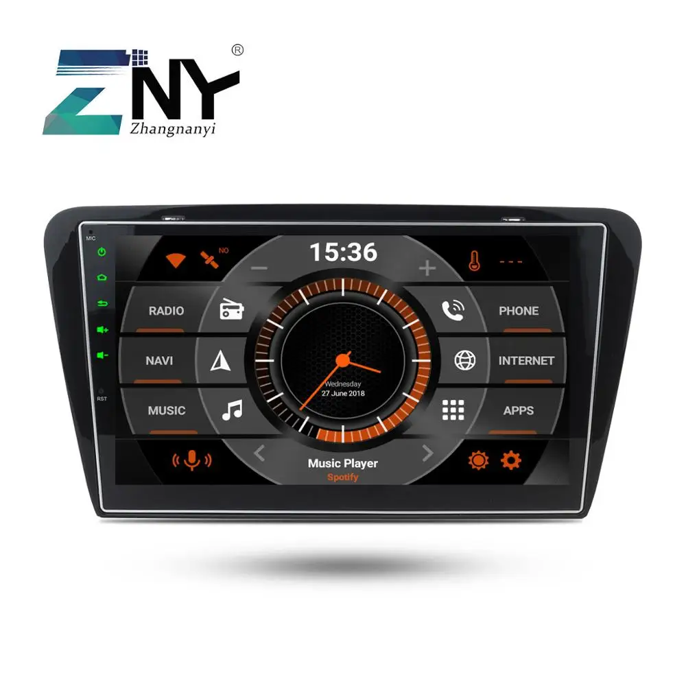 10 1 "ips Android 9 автоматическое радио GPS для Skoda Octavia A7 2013 2014 2015 2016 автомобильный
