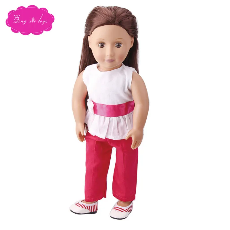 Doll clothes casual suit different styles fit 18 inch Girl dolls and 43-cm baby dolls accessories c103-c422
Doll clothes casual suit different styles fit 18 inch Girl dolls and 43-cm baby dolls accessories c103-c422