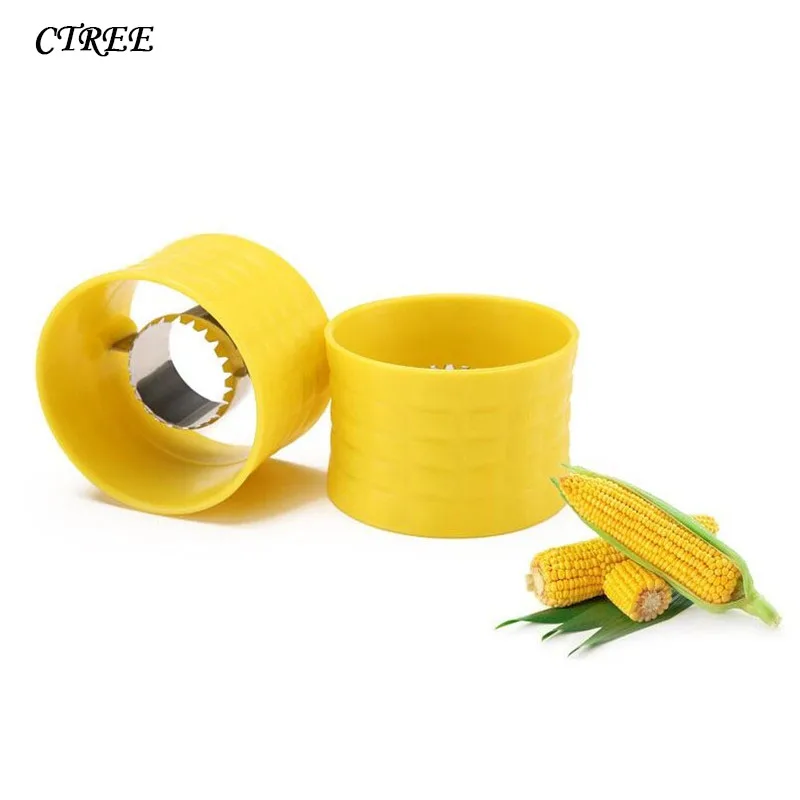 CTREE 2 Pcs Creative Corn Shaver Grain Separator Vegetable Tools Stainless Steel Corns Planing Cooking Kitchen Accessories C407
CTREE 2 Pcs Creative Corn Shaver Grain Separator Vegetable Tools Stainless Steel Corns Planing Cooking Kitchen Accessories C407
