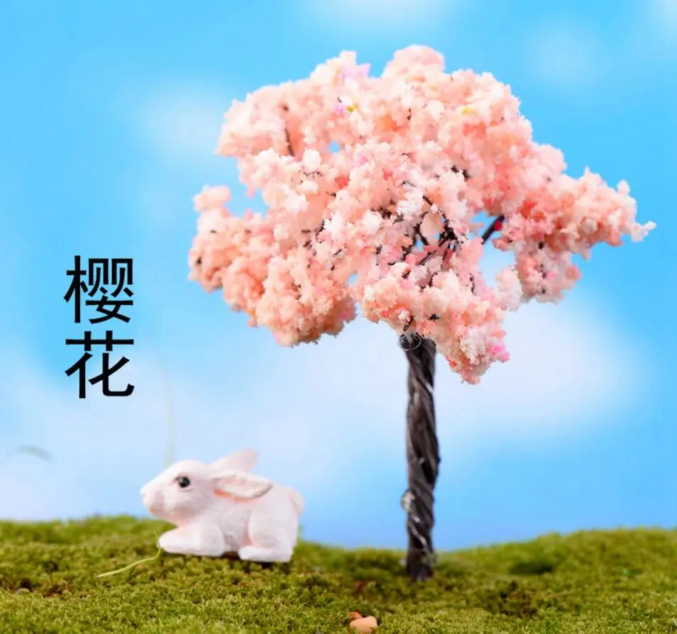50pcs Miniature Plastic Pink Skura Flower Tree Home Decor Bonsai Craft Garden Ornament Decoration Plant Design-3
50pcs Miniature Plastic Pink Skura Flower Tree Home Decor Bonsai Craft Garden Ornament Decoration Plant Design-3