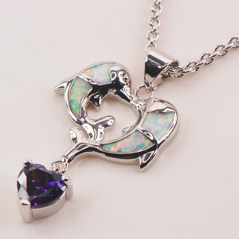 Purple Crystal Zircon White Fire Opal 925 Sterling Silver Fashion Jewelry Pendant P103
Purple Crystal Zircon White Fire Opal 925 Sterling Silver Fashion Jewelry Pendant P103
