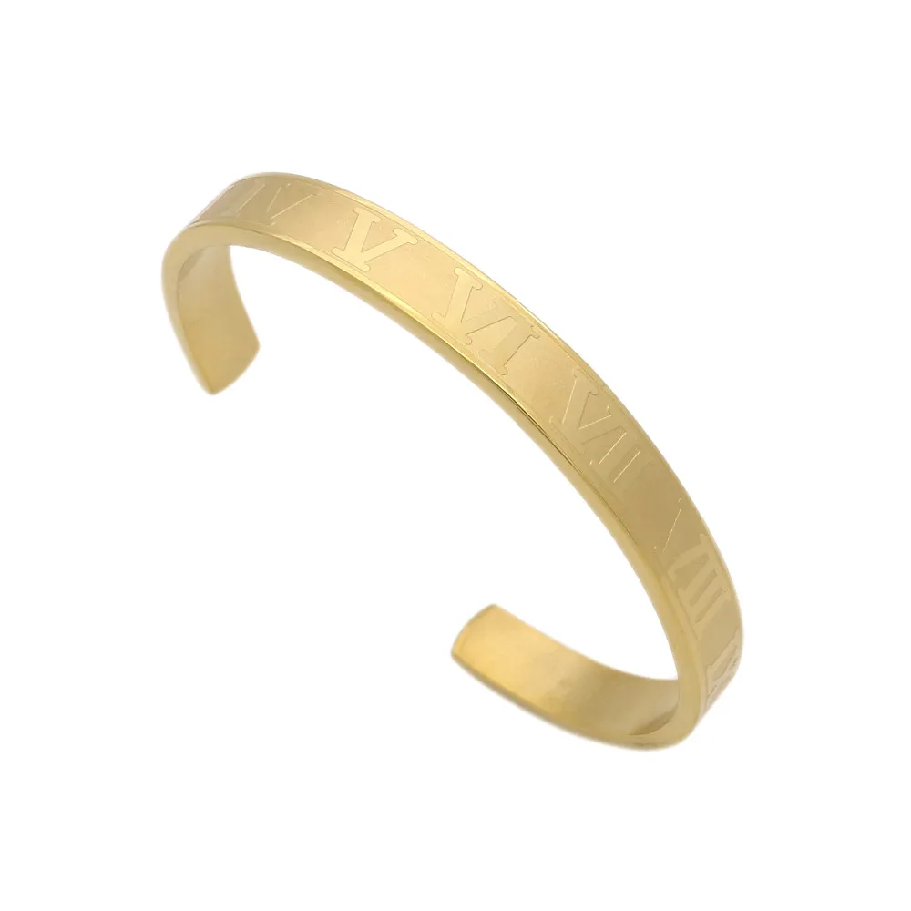 JSBAO New Fashion Bracelet Bangle Jewelry Luxury Brand High Quality Stainless Steel Roman Grain Men Bracelets For Women Bracelet
JSBAO New Fashion Bracelet Bangle Jewelry Luxury Brand High Quality Stainless Steel Roman Grain Men Bracelets For Women Bracelet
