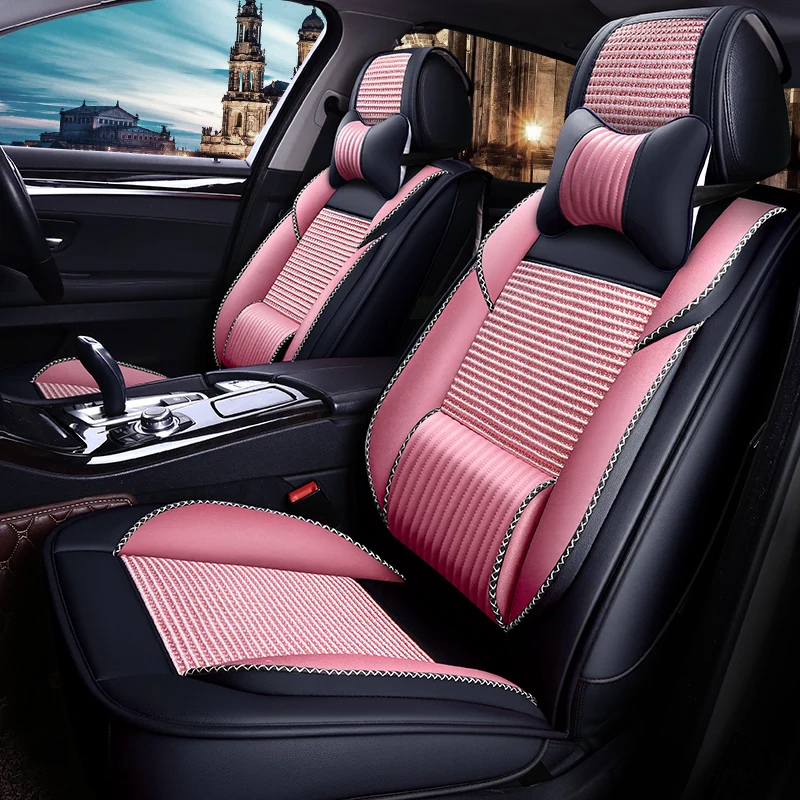 CHE AI REN Leather Car Seat Cover Breathable Ice Silk Seat Covers Automotive For Toyota Camry 40 RAV4 Verso FJ Land Cruiser LC 2
CHE AI REN Leather Car Seat Cover Breathable Ice Silk Seat Covers Automotive For Toyota Camry 40 RAV4 Verso FJ Land Cruiser LC 2