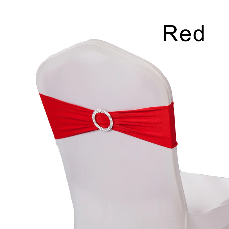 Pack Of 50 Spandex Stretch Chair Sashes Bands with Buckle Elastic Decoration for Wedding Hotel Banquet Event
Pack Of 50 Spandex Stretch Chair Sashes Bands with Buckle Elastic Decoration for Wedding Hotel Banquet Event