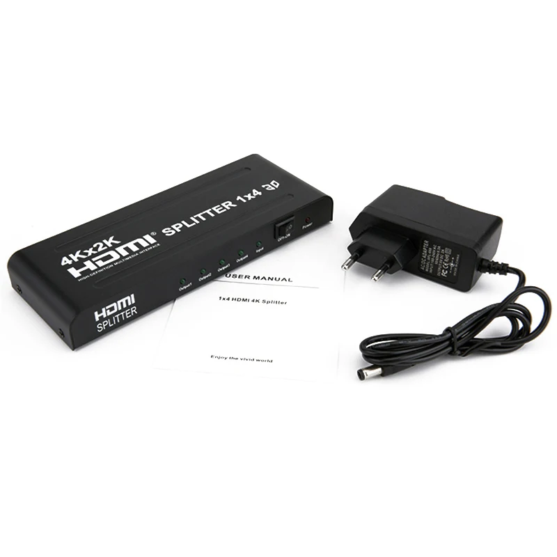 4K * 2K HDMI коннектор 1 в 4 выхода адаптер Переключатель для XBOX DVD PS3 PS4 проектора|Кабели