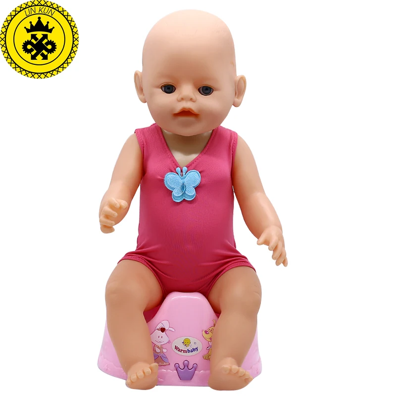 Baby Doll Clothes Summer Cute Red Swimsuit Bikini Suit Fit 43cm Baby 16-18 inch Doll Accessories 558
Baby Doll Clothes Summer Cute Red Swimsuit Bikini Suit Fit 43cm Baby 16-18 inch Doll Accessories 558