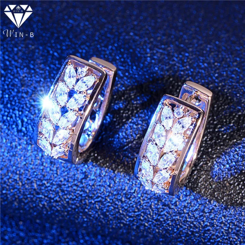 WIN-B Luxury Zirconia Earrings Big Wives Female Hoop Earrings Gifts for Women CZ Crystal Round Earrings Jewelry Wholesale
WIN-B Luxury Zirconia Earrings Big Wives Female Hoop Earrings Gifts for Women CZ Crystal Round Earrings Jewelry Wholesale