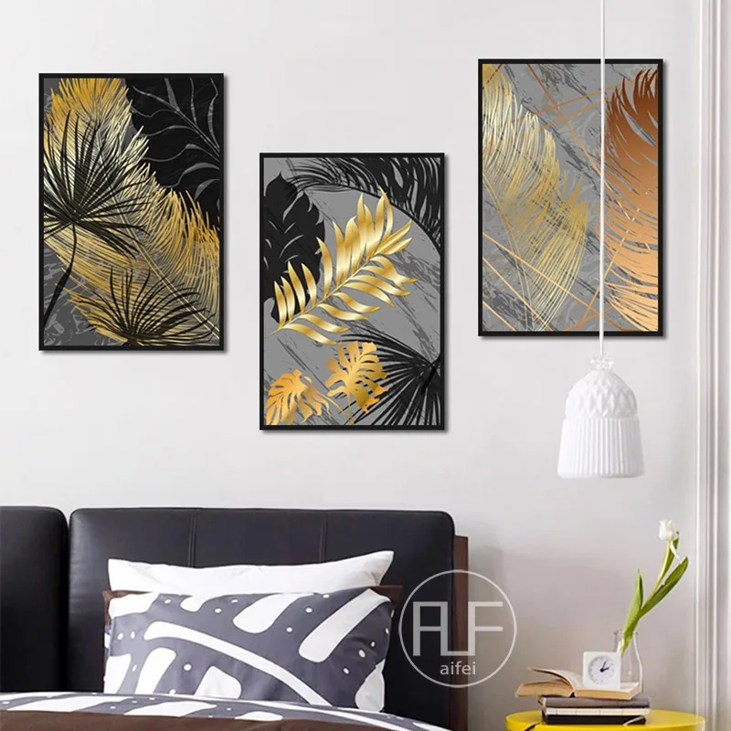 Golden Leaves Canvas Painting Abstract Plant Nordic Posters And Prints Modern Home Decoration Bedroom At Wall Pictures No Frame
Golden Leaves Canvas Painting Abstract Plant Nordic Posters And Prints Modern Home Decoration Bedroom At Wall Pictures No Frame