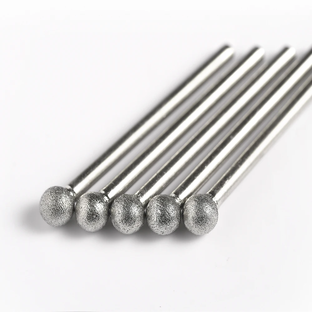 10pcs Grit 120 Ball Shape Diamond Grinding Drill Burr Set Polishing Grinding Head Mounted Bits for Dremel Rotary Tools
10pcs Grit 120 Ball Shape Diamond Grinding Drill Burr Set Polishing Grinding Head Mounted Bits for Dremel Rotary Tools