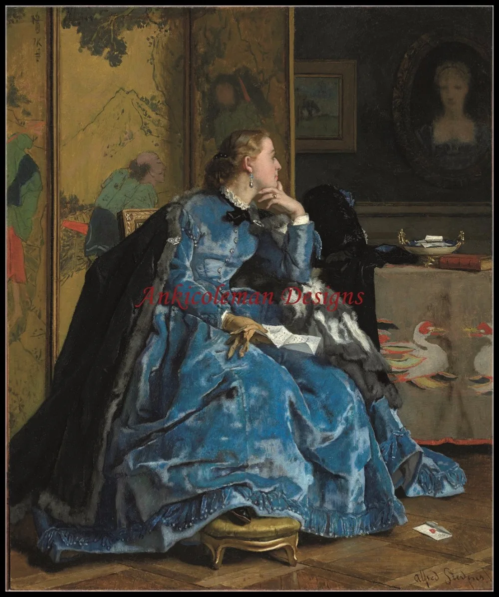 Needlework for embroidery DIY French DMC High Quality - Counted Cross Stitch Kits 14 ct Oil painting - The Blue Dress
Needlework for embroidery DIY French DMC High Quality - Counted Cross Stitch Kits 14 ct Oil painting - The Blue Dress