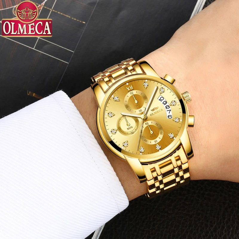 OLMECA 2019 Watch Men Top Brand Luxury Male Automatic Date Quartz Watches Mens Waterproof Sport Watch Clock Relogio Masculino
OLMECA 2019 Watch Men Top Brand Luxury Male Automatic Date Quartz Watches Mens Waterproof Sport Watch Clock Relogio Masculino