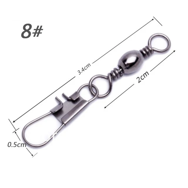 100pcs/lot Top quantity Fishing Swivel with 8 word Rolling Connector Size 8# 0.2g/pcs
100pcs/lot Top quantity Fishing Swivel with 8 word Rolling Connector Size 8# 0.2g/pcs