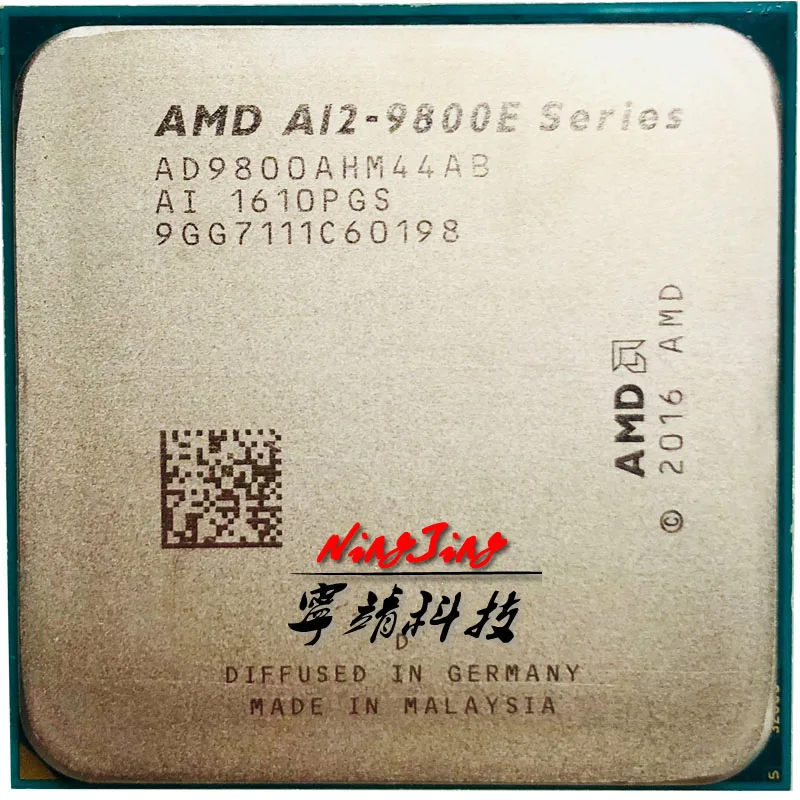 AMD A12 Series 9800E 3 1 ГГц Quad Core Процессор процессор AD9800AHM44AB гнездо AM4 satmak 9800|cpu processor|amd