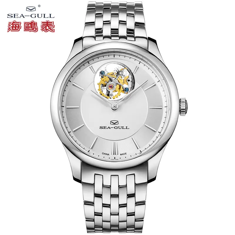 Seagull Tourbillon ручные ветрозащитные часы ST8030 механизм 72H длинный запас мощности