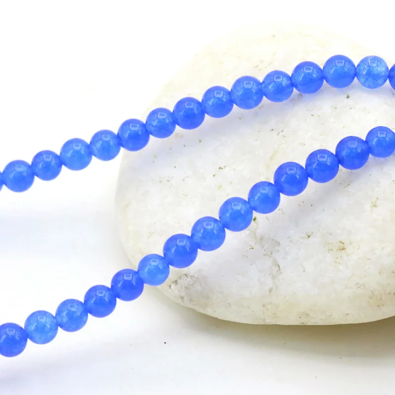 Beautiful Blue Chalcedony Stone 4mm Round Shape Loose Beads 15inch DIY Accessories Jewelry Making Design Fashion Style Ornaments
Beautiful Blue Chalcedony Stone 4mm Round Shape Loose Beads 15inch DIY Accessories Jewelry Making Design Fashion Style Ornaments