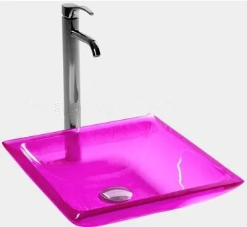 Bathroom Square Resin Countertop Washbasin Colourful Vanity Sink Vessel XRS3858
Bathroom Square Resin Countertop Washbasin Colourful Vanity Sink Vessel XRS3858