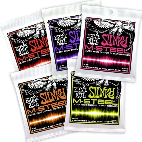 Струны Ernie Ball M-Steel для электрогитары сверхвысокой мощности, 2922, 2921, 2920, 2923
Струны Ernie Ball M-Steel для электрогитары сверхвысокой мощности, 2922, 2921, 2920, 2923