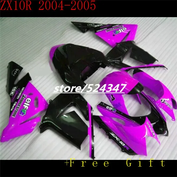 Motorcycle Fairing Kit for 2004 2005 ZX10R pink black Kawasaki Ninja ZX-10R 04-05 ZX 10R 2004 2005 Fairings set for Ninja-Hey
Motorcycle Fairing Kit for 2004 2005 ZX10R pink black Kawasaki Ninja ZX-10R 04-05 ZX 10R 2004 2005 Fairings set for Ninja-Hey