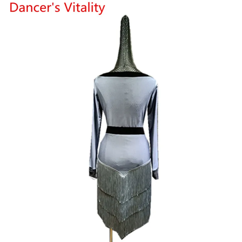 Professional Women Latin Dance Skirt Square Practice Costumes Lady's Ballroom Waltz Tango Dance Performance Competition Clothes
Professional Women Latin Dance Skirt Square Practice Costumes Lady's Ballroom Waltz Tango Dance Performance Competition Clothes