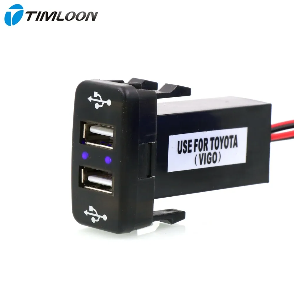 Специальное автомобильное зарядное устройство 2.1A 1.2A 2x USB-интерфейс для смартфонов/GPS для TOYOTA Hilux VIGO,Coaster,Corolla ex,Yaris,Reiz
Специальное автомобильное зарядное устройство 2.1A 1.2A 2x USB-интерфейс для смартфонов/GPS для TOYOTA Hilux VIGO,Coaster,Corolla ex,Yaris,Reiz
