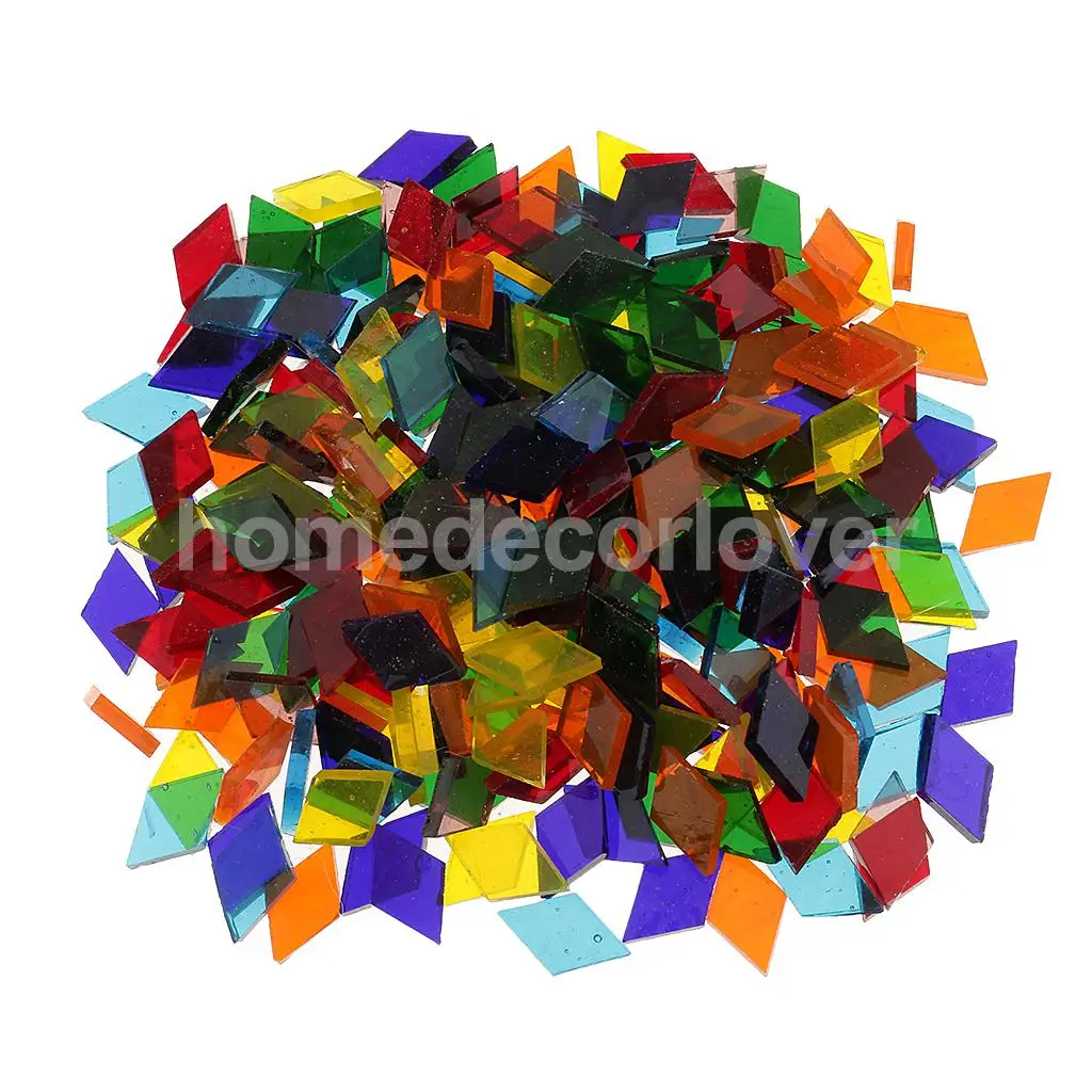 Assorted Colors Clear Glass Pieces Mosaic Making Tiles Tessera for Puzzle Arts DIY Craft Accessories
Assorted Colors Clear Glass Pieces Mosaic Making Tiles Tessera for Puzzle Arts DIY Craft Accessories