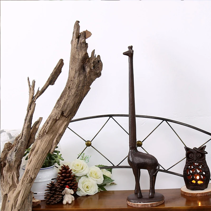 European-style Cast Iron Giraffe Model Paper Towel Holder Creative Cast Iron Tissue Storage Rack Ornaments Home Decoration Gifts
European-style Cast Iron Giraffe Model Paper Towel Holder Creative Cast Iron Tissue Storage Rack Ornaments Home Decoration Gifts