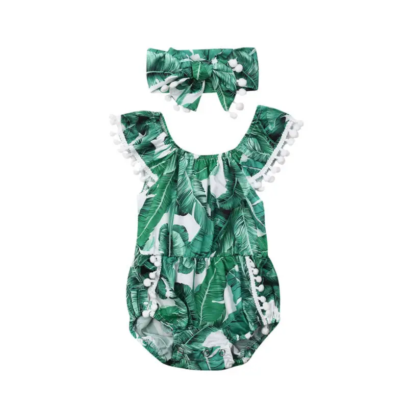 Toddler Girls Clothes 2019 Summer Printed Sleeveless Bodysuit+Headband 2pcs One-Pieces Sunsuit Clothes
Toddler Girls Clothes 2019 Summer Printed Sleeveless Bodysuit+Headband 2pcs One-Pieces Sunsuit Clothes