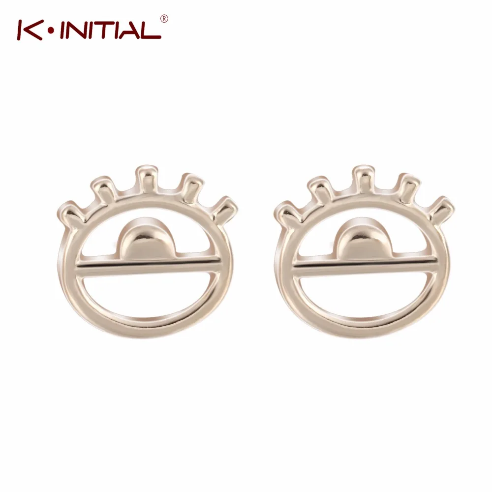 Kinitial Fashion Eye Shape Earring Elegant Love Eyebow Stud Earrings For Women Geometric Charm Oorbellen Femme Jewelry Gift
Kinitial Fashion Eye Shape Earring Elegant Love Eyebow Stud Earrings For Women Geometric Charm Oorbellen Femme Jewelry Gift