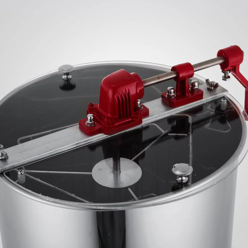 VEVOR Brand 3 Frame Stainless Steel Manual Honey Extractor STAINLESS STEEL 15" DIAMETER 24"
