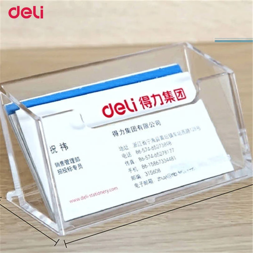 Deli Big Capacity Business Name Card Holder Credit Card Holder Fashion Visit Card hold Metal Solid Steel Box memo pad card box
Deli Big Capacity Business Name Card Holder Credit Card Holder Fashion Visit Card hold Metal Solid Steel Box memo pad card box
