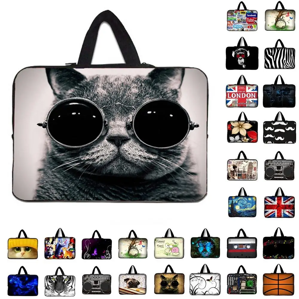 Cute Cat Neoprene Laptop Bag Tablet Sleeve Pouch For Notebook Computer Bag 7 10 12 13 15 13.3 15.4 17.3 For Macbook IPad
Cute Cat Neoprene Laptop Bag Tablet Sleeve Pouch For Notebook Computer Bag 7 10 12 13 15 13.3 15.4 17.3 For Macbook IPad