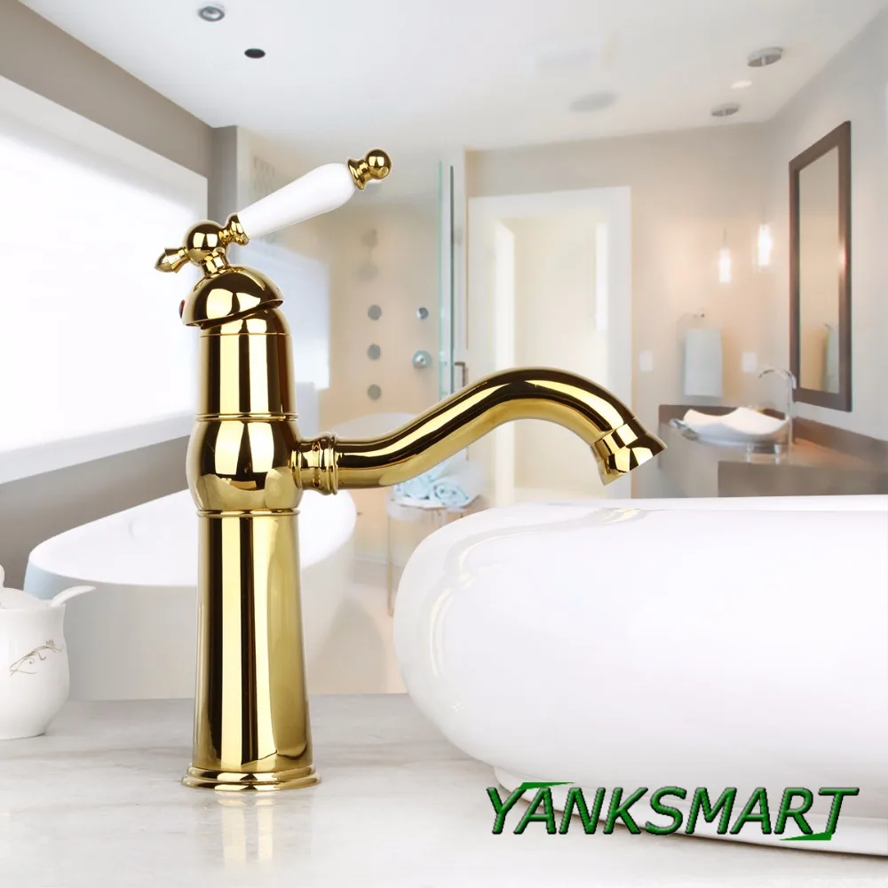 Смеситель для раковины в ванную комнату YANKSMART с одной ручкой золотистый смеситель для раковины в ванную комнату керамический смеситель с од...
Смеситель для раковины в ванную комнату YANKSMART с одной ручкой золотистый смеситель для раковины в ванную комнату керамический смеситель с од...