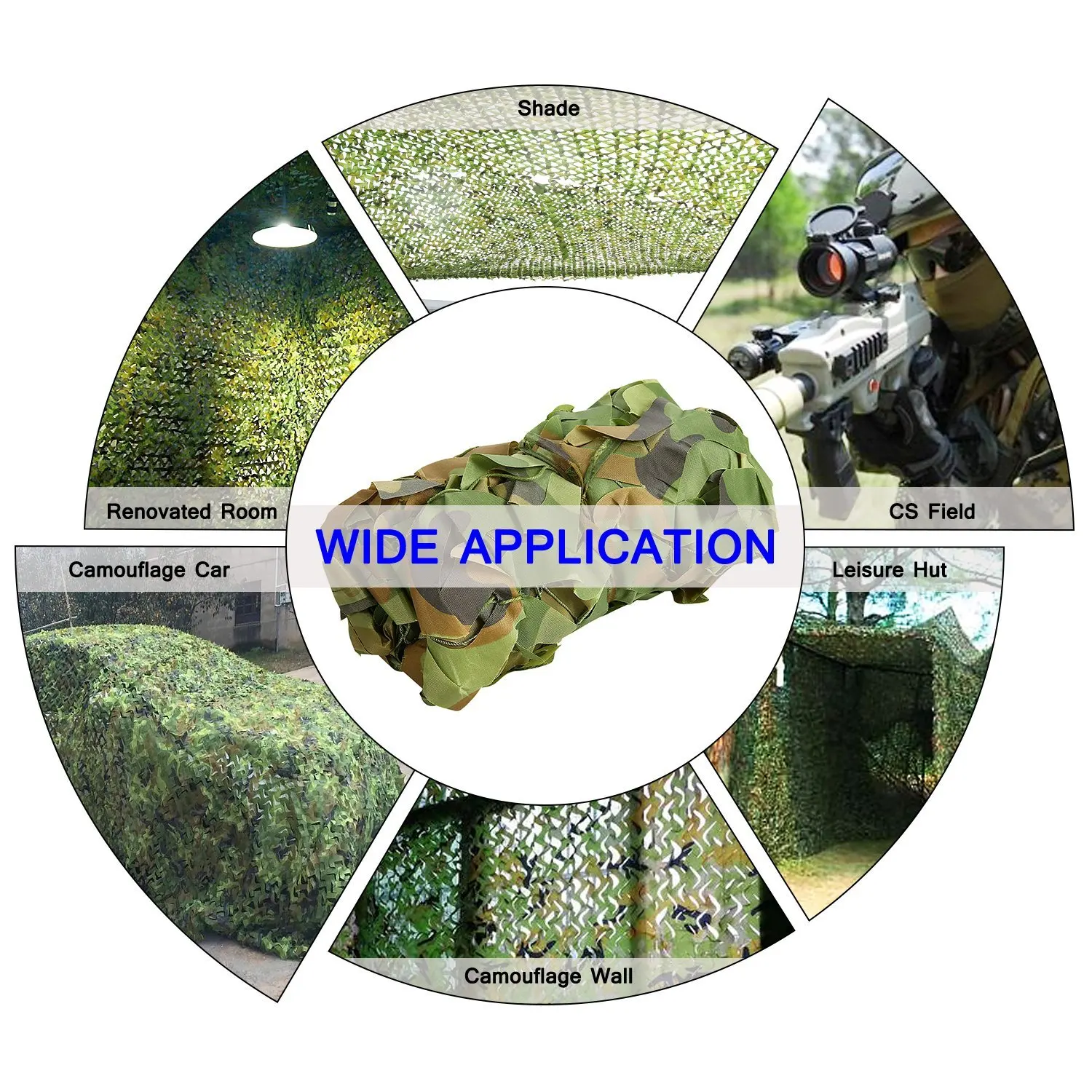 Army Military Camo Fabric Net Car Covering Tent Hunting Blinds Netting Camouflage Net Green Jungle Cover Conceal Rede Camuflada
Army Military Camo Fabric Net Car Covering Tent Hunting Blinds Netting Camouflage Net Green Jungle Cover Conceal Rede Camuflada