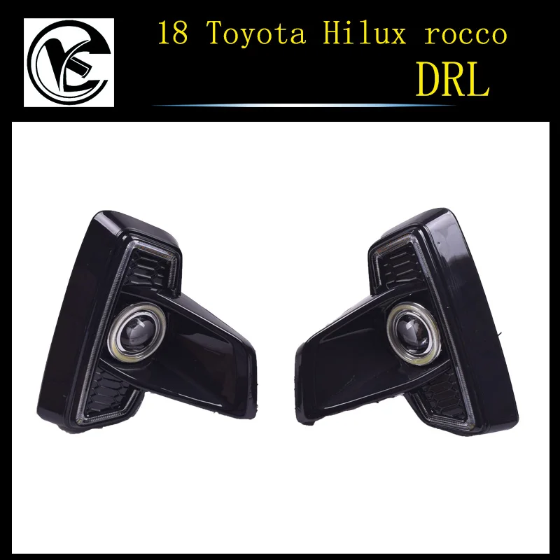 1 Set For Toyota Hilux Revo Rocco 2018 DRL LED Daytime Running Lights Diglight 12V ABS Fog lamp Cover With Turn Yellow Signal
1 Set For Toyota Hilux Revo Rocco 2018 DRL LED Daytime Running Lights Diglight 12V ABS Fog lamp Cover With Turn Yellow Signal