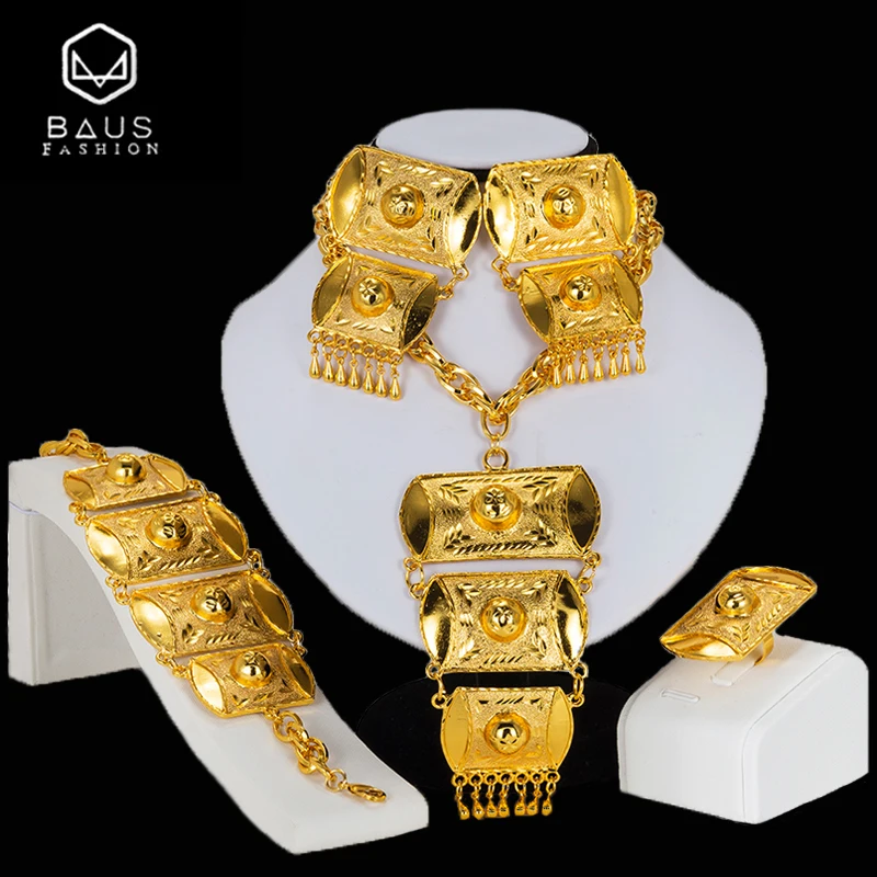 BAUS Dubai jewelry sets Nigerian wedding big necklace Pendant earrings African Beads Jewelry Set Fashion Bridal jewelry sets
BAUS Dubai jewelry sets Nigerian wedding big necklace Pendant earrings African Beads Jewelry Set Fashion Bridal jewelry sets