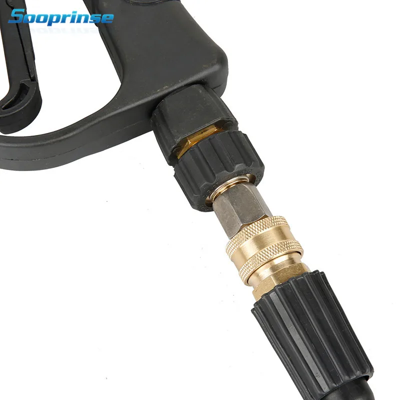 Sooprinse High Pressure Washer Adapter Set,Quick Connect Kit,5000 PSI M22 14mm Swivel to M22 Metric Fitting car accessories 2019
Sooprinse High Pressure Washer Adapter Set,Quick Connect Kit,5000 PSI M22 14mm Swivel to M22 Metric Fitting car accessories 2019