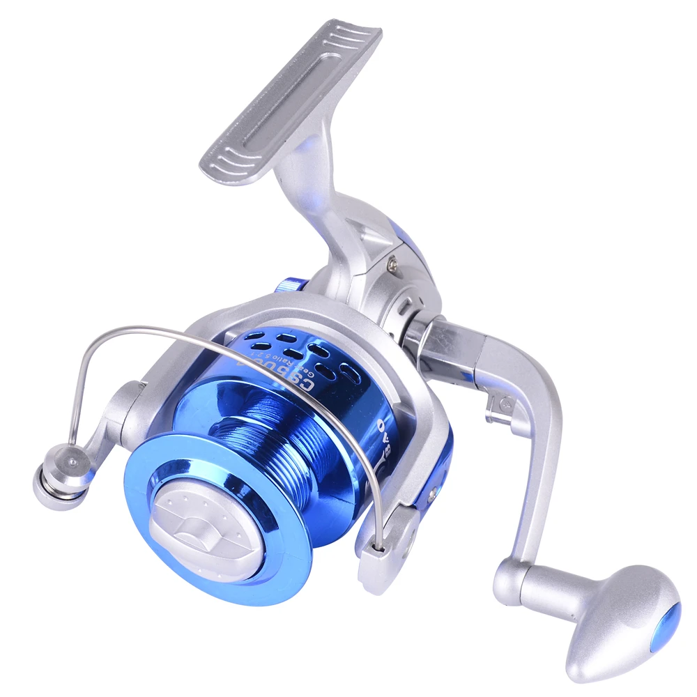 HiUmi 8BB pesca beginner plastic fishing reel 5.2:1 Lures wheel CS1000 - 7000 spinning fly reels carretilhas de pescaria | Спорт и