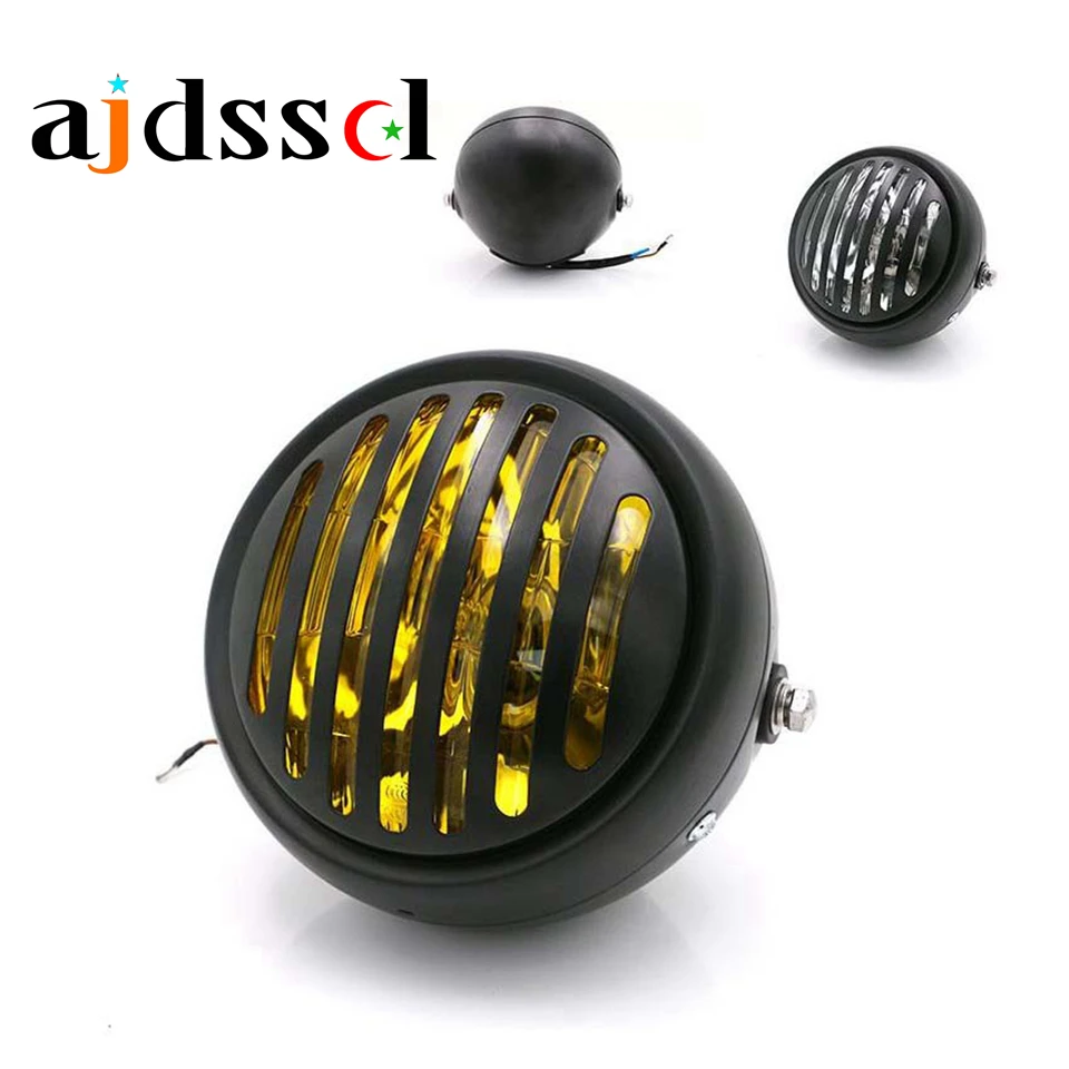 Universal Motorcycle Headlight Assembly Motorcycle Retro Headlight for Harley Cafe-Racer Bobber Honda CG125 Suzuki EN125 GN125
Universal Motorcycle Headlight Assembly Motorcycle Retro Headlight for Harley Cafe-Racer Bobber Honda CG125 Suzuki EN125 GN125