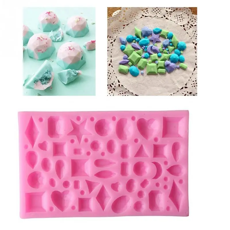 Silicone Cake Candy Chocolate Mould Cake Decorating Tool Mini Gem Diamond Shape Fondant Mold
Silicone Cake Candy Chocolate Mould Cake Decorating Tool Mini Gem Diamond Shape Fondant Mold